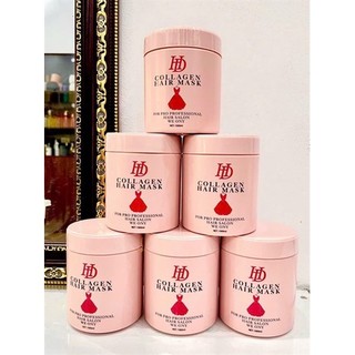Kem ủ xả tóc HD Collagen 1000ml dầu hấp tóc phục hồi hư tổn