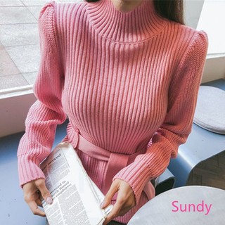 Đầm Len Thời Trang Thu Đông Thanh Lịch Cho Nữ