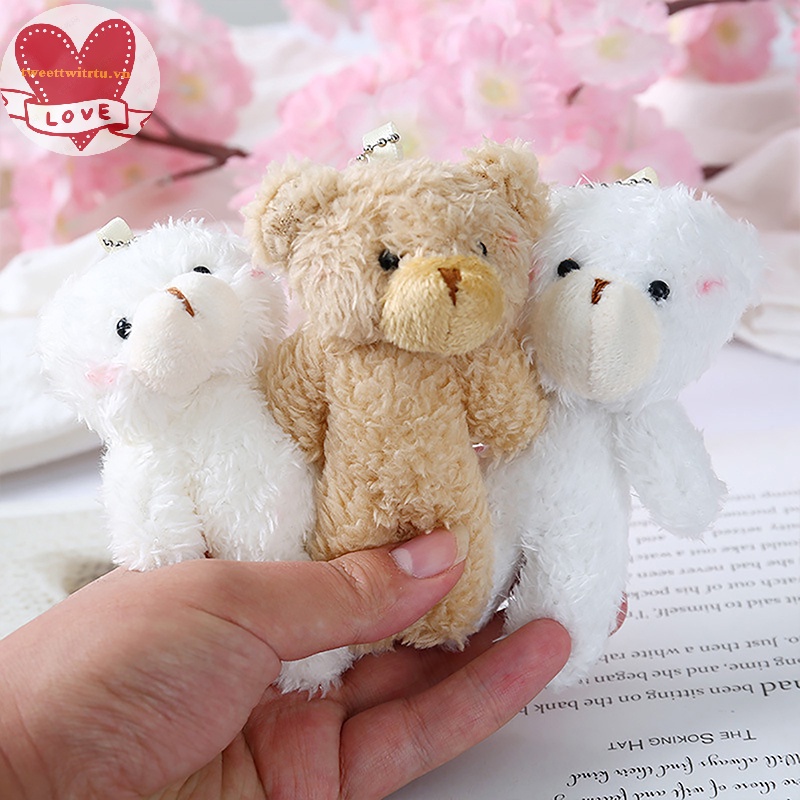 Tri Móc Khóa Hình Gấu Nhồi Bông Đáng Yêu