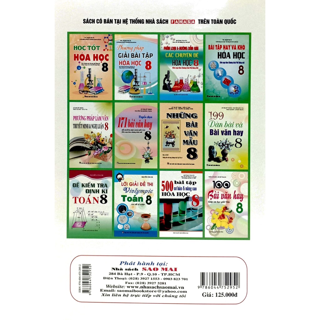 Sách Sách Học Tốt Hoá Học 8