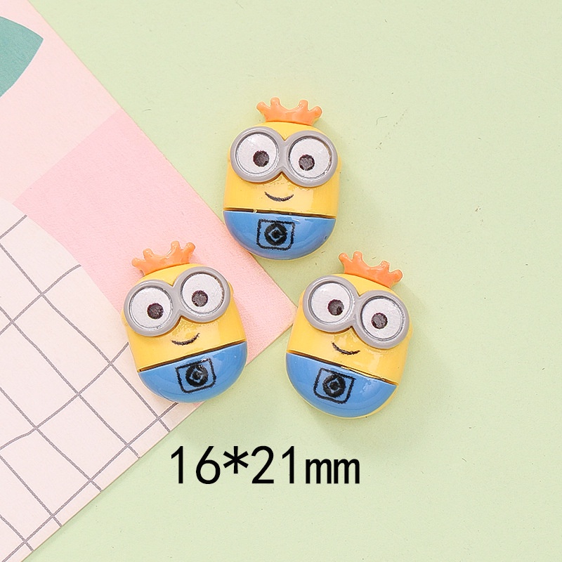 Dễ Thương Ghim Cài Giày Hình Chú Gấu Trúc / Thỏ / minion Đội Vương Miện / Cà Rốt / Giày Dép crocs diy Đáng Yêu Cho Bé charms