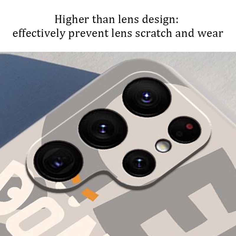 Ôp Điện Thoại Silicon Họa Tiết graffiti Tiếng Anh Độc Đáo Cho samsung s23 ultra samsung s23 + galaxy s23 s22 ultra s22 + s22 Ốp