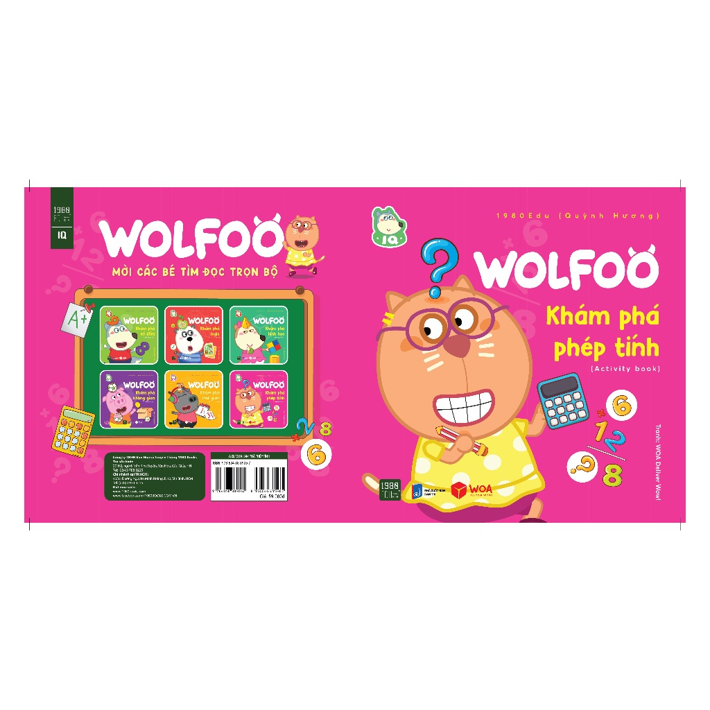 Sách - Wolfoo Khám Phá Phép Tính