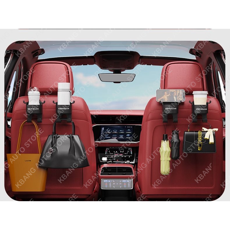 Kbang - Móc Treo Cốc Nước Gắn Phía Sau Ghế Ngồi Xe Hơi Đa Năng Cho honda toyota