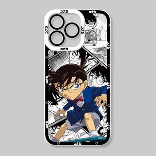 Ốp lưng iphone cạnh vuông Anime Detective Conan thám tử lừng danh 8plus/x/xs/11/12/pro/max/plus/promax
