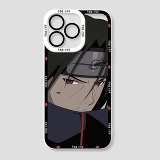 Ốp lưng iphone và samsung xiaomi oppo cạnh vuông Uchiha Itachi Naruto manga anime Nhật Bản 