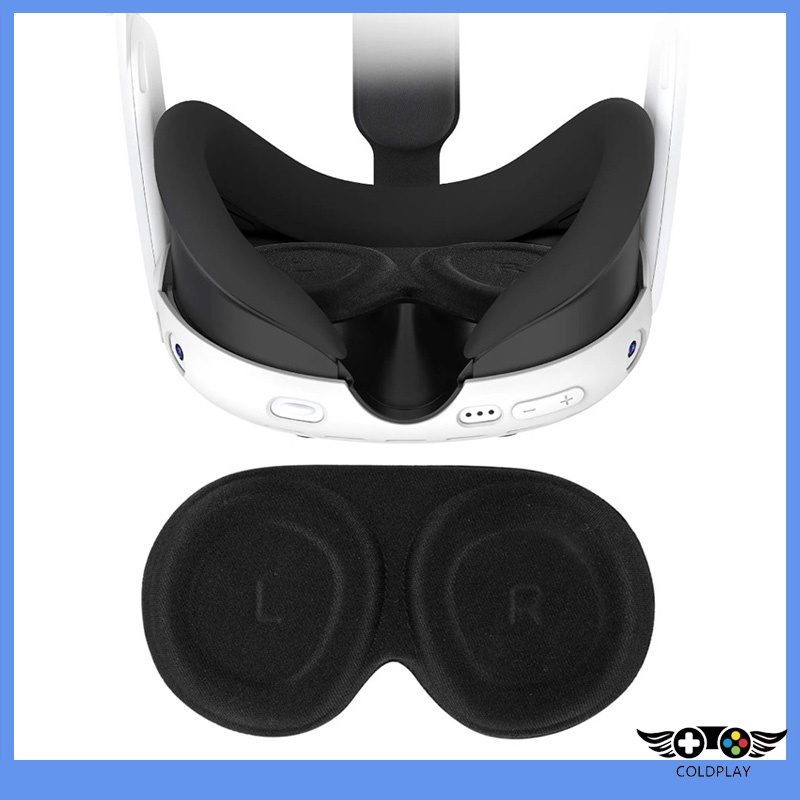 Vỏ bảo vệ ống kính VR cho Meta Quest 3 Chống bụi chống trầy xước VR Mũ bảo vệ ống kính cho phụ kiện 