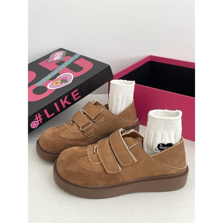 Giày Thể Thao Đế Dày Thời Trang Mùa Thu 2023 Phong Cách retro