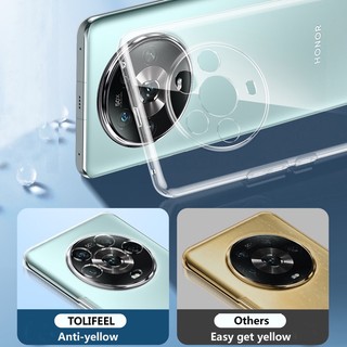Ốp TPU trong suốt cho Honor Magic 7 5 4 Pro 5Lite 5G 2023, vỏ mềm bảo vệ mặt sau