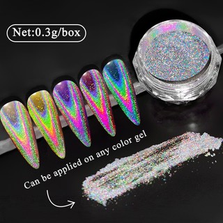 Bột Sơn Móng Hiệu Ứng Tráng Gương Nhiều Màu
