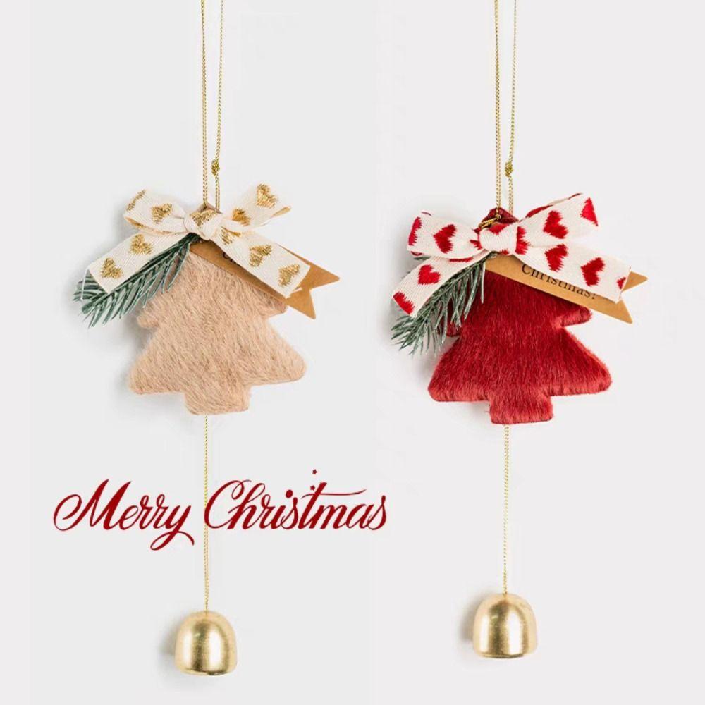 Twinkle Chuông Treo Cây Thông Giáng Sinh handmade Bằng Vải Bông Mềm Mại diy Trang Trí Nhà Cửa Nữ Tính