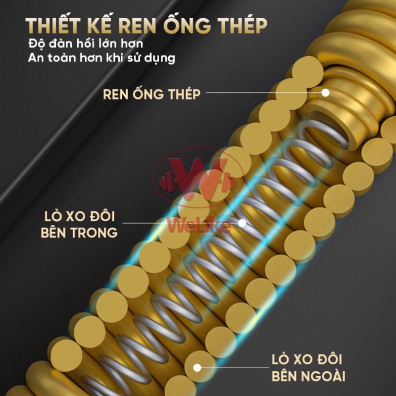 Đồ long đao 100kg gậy lò xo 20kg 30kg 40kg 50kg 60kg