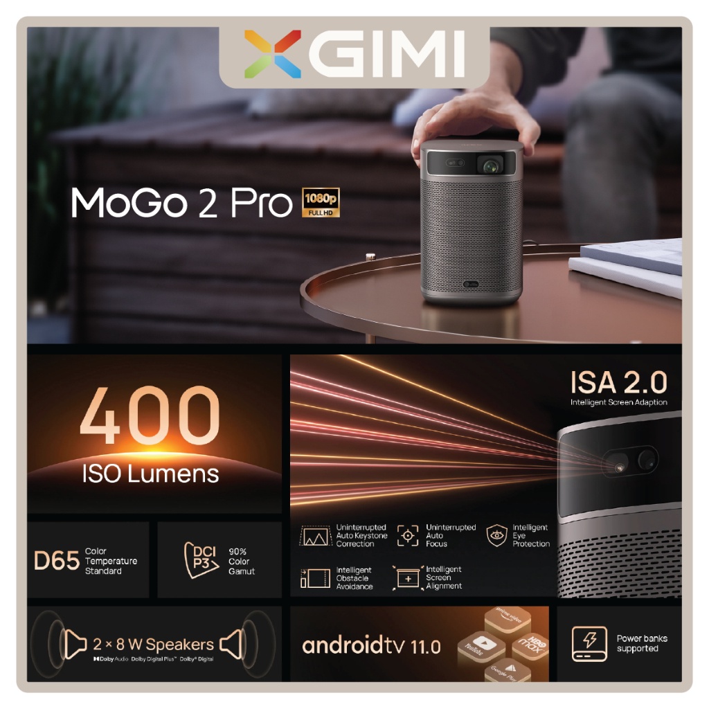 Máy Chiếu Thông Minh XGIMI Mogo 2 pro