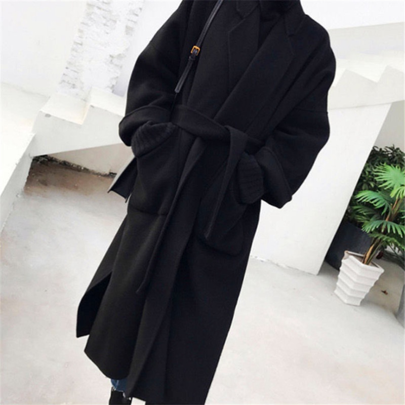 Áo Khoác Len Dáng Rộng Phong Cách mori Thời Trang Thu Đông Hàn Quốc Mới 2023