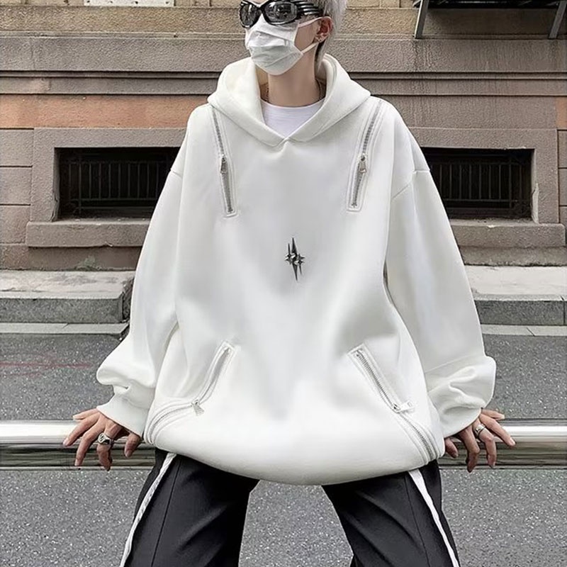 Hàng Mới Về asrv Áo Hoodie Màu Trơn Phong Cách Âu Mỹ Thời Trang Cao Cấp Cho Nam