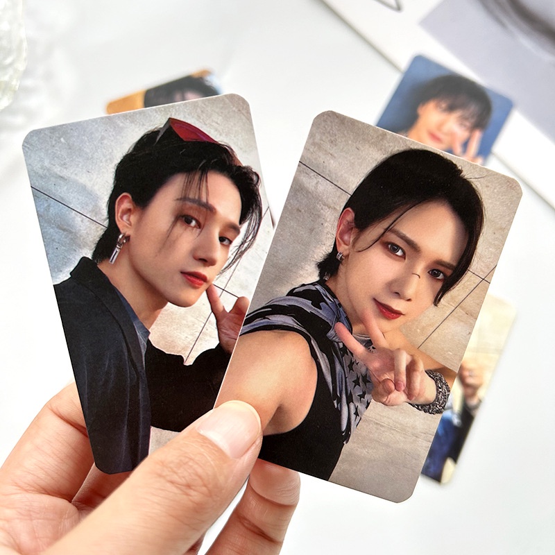 Bộ Thẻ Hình Nhóm Nhạc kpop ateez Độc Đáo