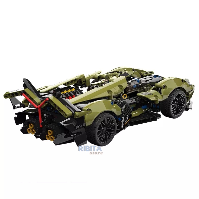 Mô hình lắp ráp kiểu LEGO siêu xe Lamborghini V12 - Sản phẩm chất lượng cao
