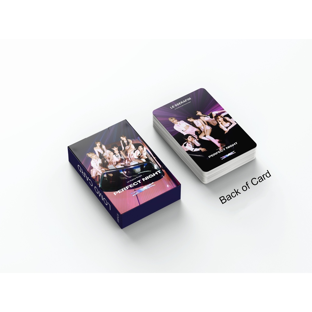 Hộp 55 Ảnh lomo card Nhóm Nhạc kpop Thẻ