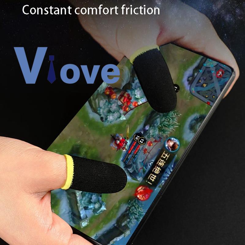 Chasoedivine.vn # 18-pin Bọc Ngón Tay Bằng Sợi carbon Màu Đen Và Vàng Để Chơi Game pubg mobile