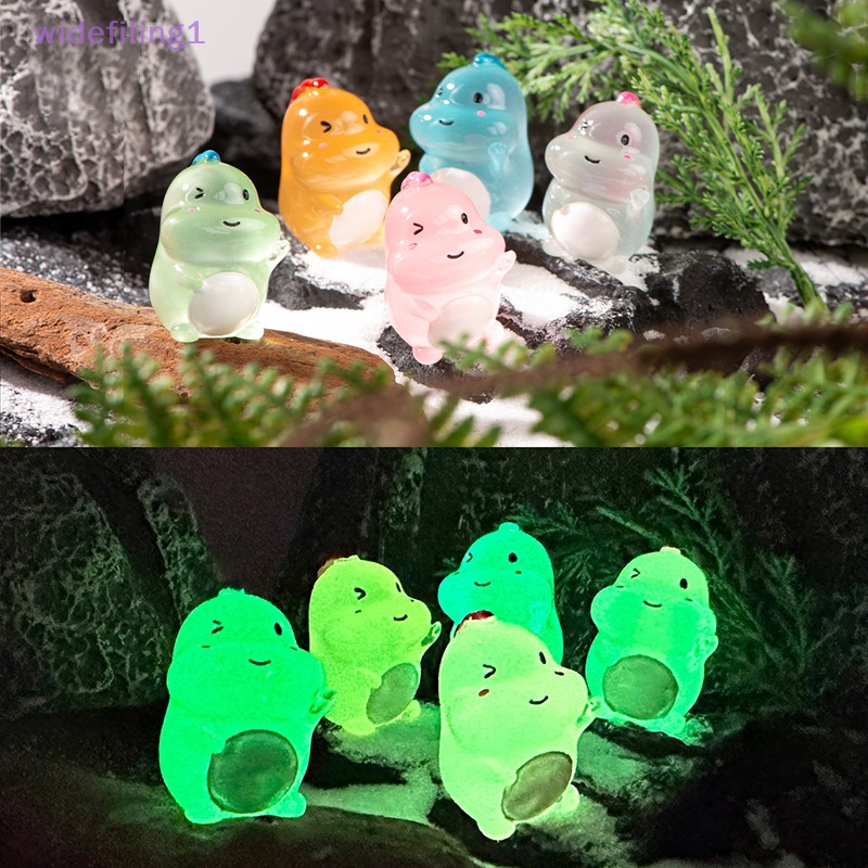 Đồ Chơi Khủng Long mini Bằng Nhựa resin Phát Sáng Trong Bóng Tối Dễ Thương Rộng Rãi 1 Dành Cho Trẻ Em Trang Trí Bàn Làm Việc