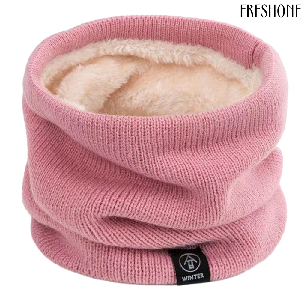 Khăn Quấn Cổ Bằng Vải Lông Dày Mềm Mại Co Giãn Giữ Ấm Chống Gió Chống Lạnh Màu Sắc Dành Cho Trượt Tuyết Ngoài Trời