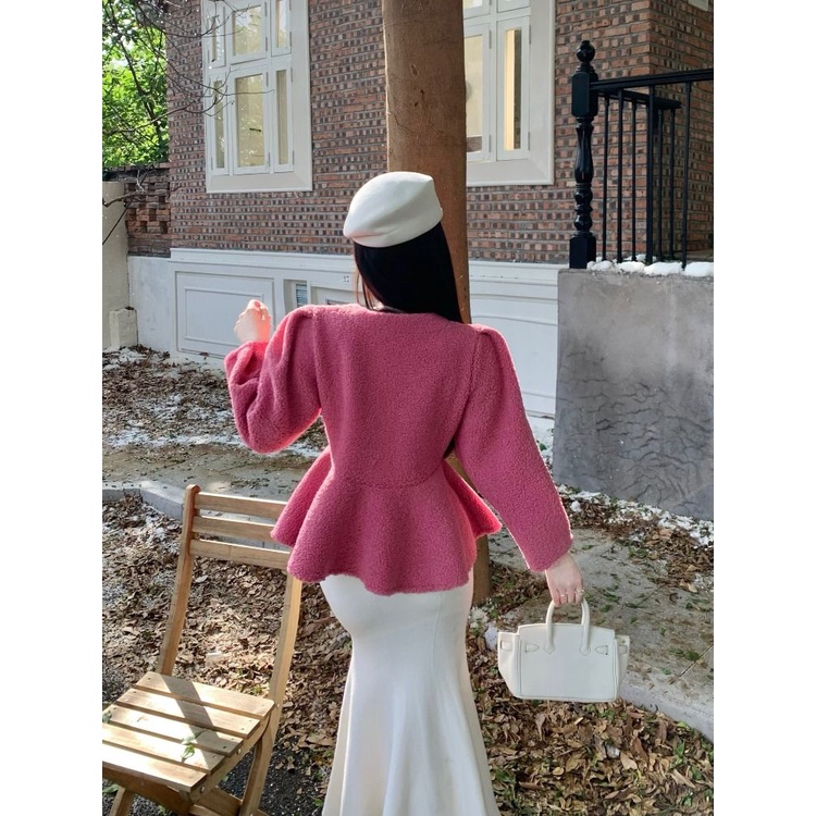 Áo Khoác cardigan Len Lông Cừu Phong Cách Thời Trang Thu Đông 2023 Mới