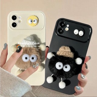 Vivo Y17s V29E Y16 Y21 Y20 Y22 Y17 Y02 Y02A Y19 Y50 Y02s Y15A Y95 Y35 Y1s Y27 Y36 Y51 V25 Phim Hoạt Hình Dễ Thương 3D Sang Trọng Bóng Than Nhỏ Vỏ Điện Thoại Bảo Vệ Ống Kính Ốp Lưng Bảo Vệ Mềm Bảo Vệ Mặt Sau
