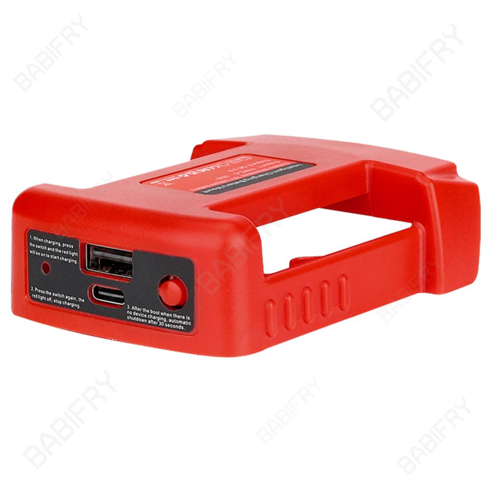 MAKITA Bộ Sạc Pin li-ion 18v qc3.0 + usb type c Thay Thế Cho Pin li-ion pd18w qc3.0