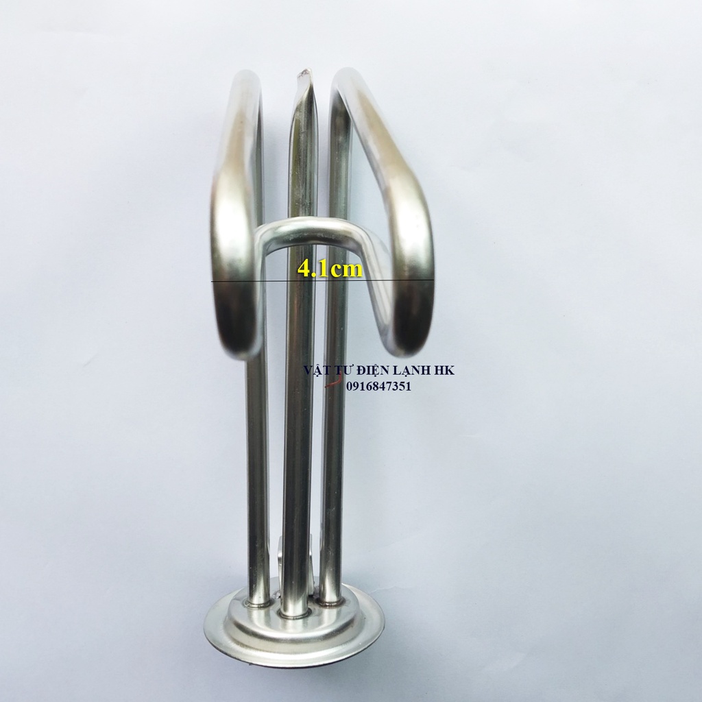 Sợi đốt bình nóng lạnh Rossi cong chữ L 15 lít - Thanh đốt bình nóng Rosi Thanh đun bnl Rossi hàng Xịn