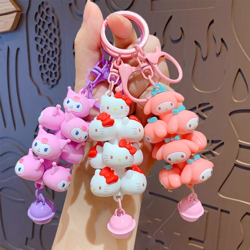 Sanrio Móc Khóa Hình Thỏ melody Cinnamoroll Dễ Thương