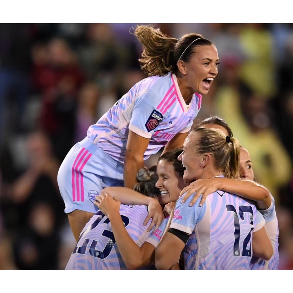 Áo Đồng Phục Bóng Đá Sân Khách 23 / 24 s-4xl Thời Trang Cho Nữ s-4xl