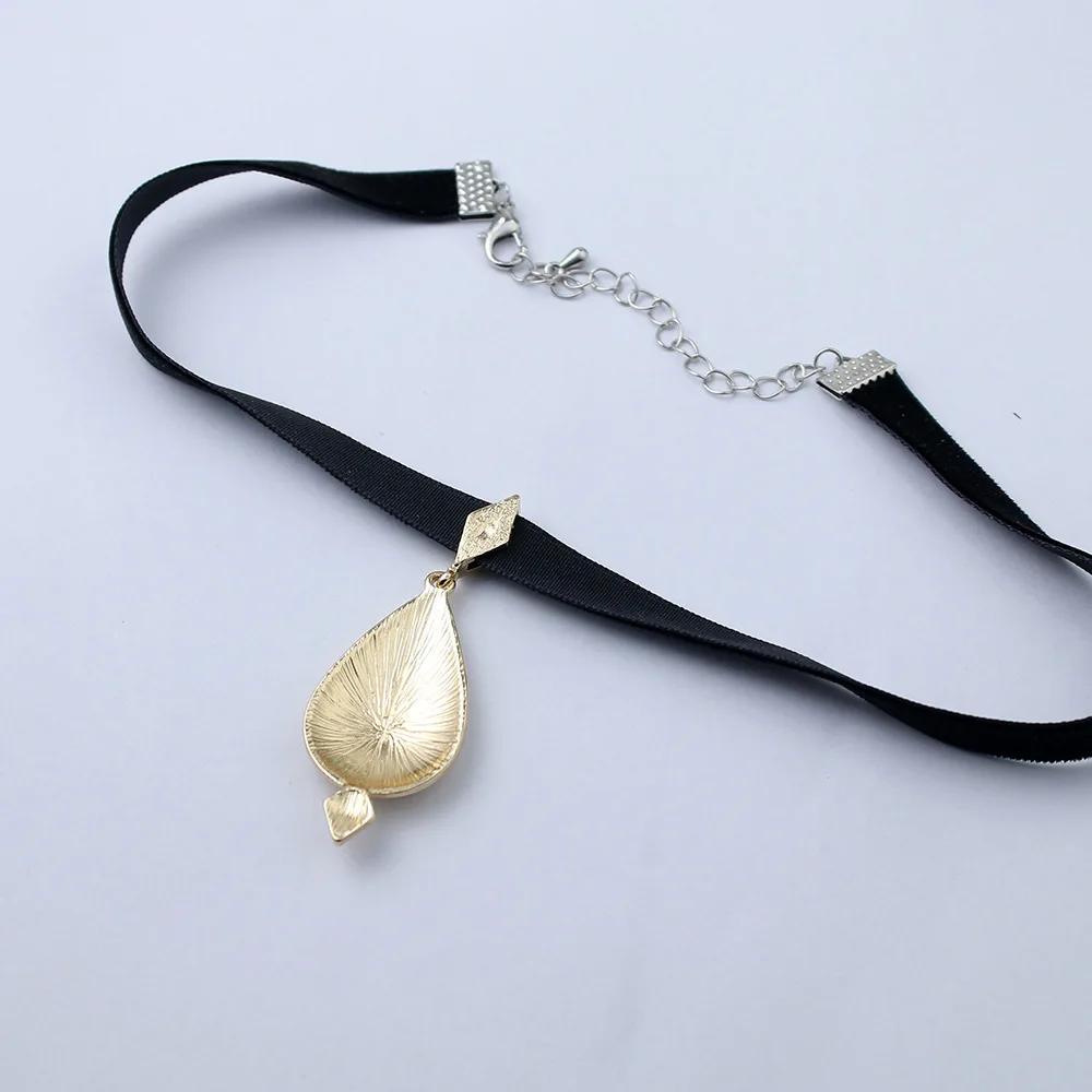 Vòng Cổ choker Hóa Trang Nhân Vật game genshin fontaine Foncalors Giọt Nước unisex