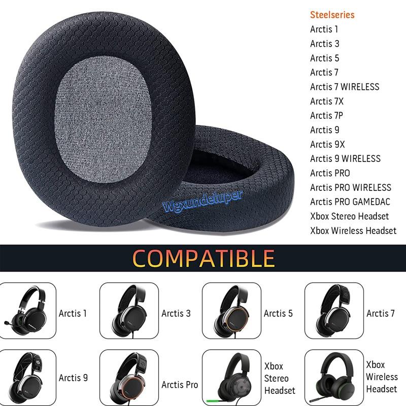 Đệm Tai Nghe Thay Thế Cho steelseries arctis 1 / 3 / 5 / 7 / 7x / 9 / 9x / pro xbox
