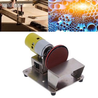 Mini giay máy mài đĩa điện đánh bóng chà nhám 3in cho gỗ nhựa kính ac 110‑240v