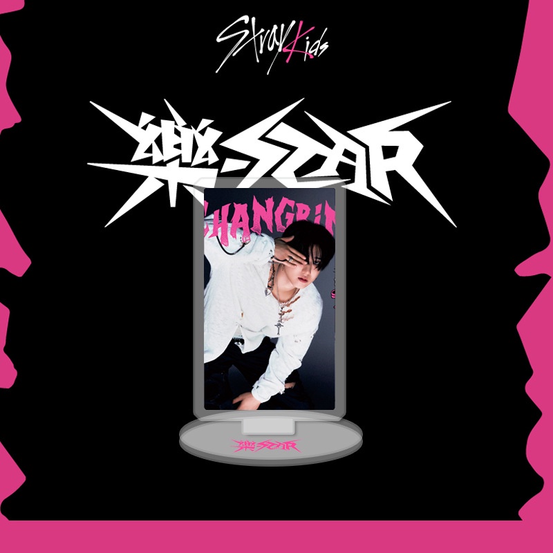 Kpop stray kids "raku-star" acrylic Đứng Trang Trí Trí Trí Trí hyun-jin chang-Rbin