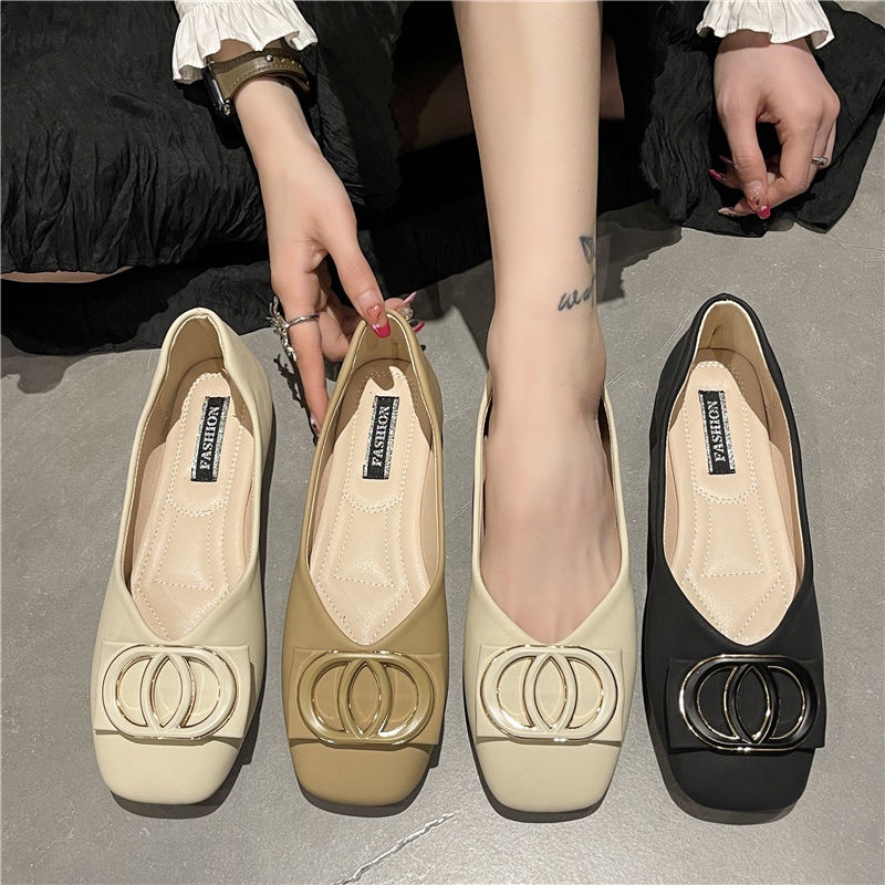 Giày Búp Bê Đế Mềm Thời Trang Mùa Xuân Dành Cho Nữ