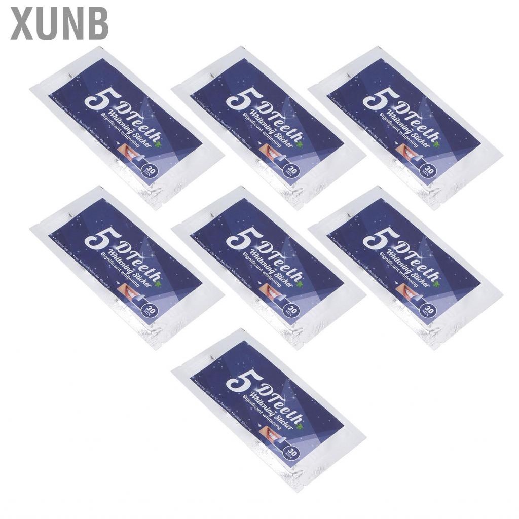 Xunb Dental Strips Safe Content 7 Pieces Soft  For Oral Hygiene