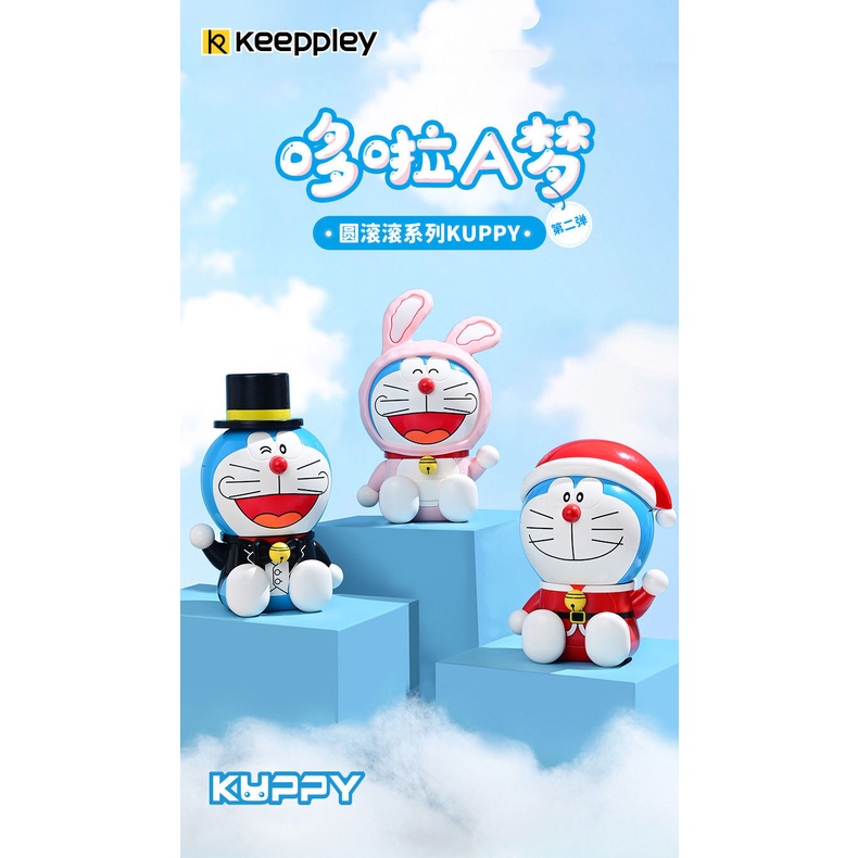 Đồ Chơi Lắp Ráp Mô Hình Mèo Máy doraemon Đáng Yêu