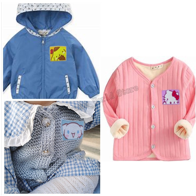 Mới Miếng Dán Ủi Thêu Họa Tiết Hoạt Hình kuromi Dễ Thương