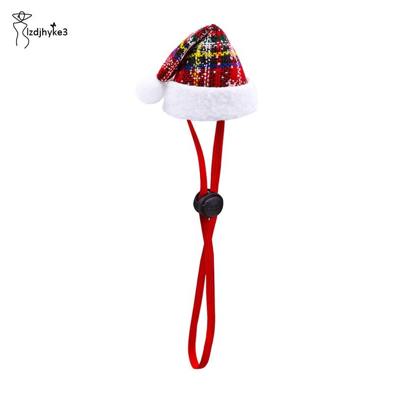 Mũ Giáng Sinh Kèm Dây Đeo Tùy Chỉnh Đáng Yêu Cho Thú Cưng