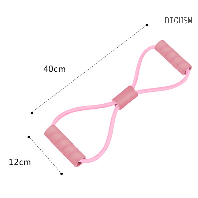 Bighsm Dây Đai Kháng Lực Hình Số 8 Hỗ Trợ Tập yoga / Mở Rộng Ngực / Lưng Cho Nữ skk