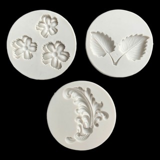 Khuôn silicone Làm Bánh Kẹo Hình Lá Cây
