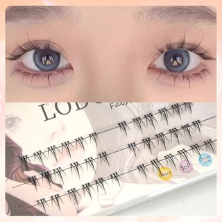Cặp lông mi giả 3d 5mm / 3 hàng lông mi giả mềm mại tự nhiên