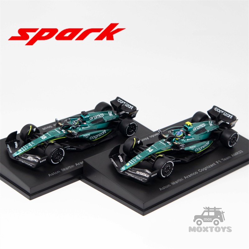 Spark Mô Hình Xe Hơi f1 2023 aston Armco cognizant f1 team Amgr23 Tỉ Lệ 1: 64