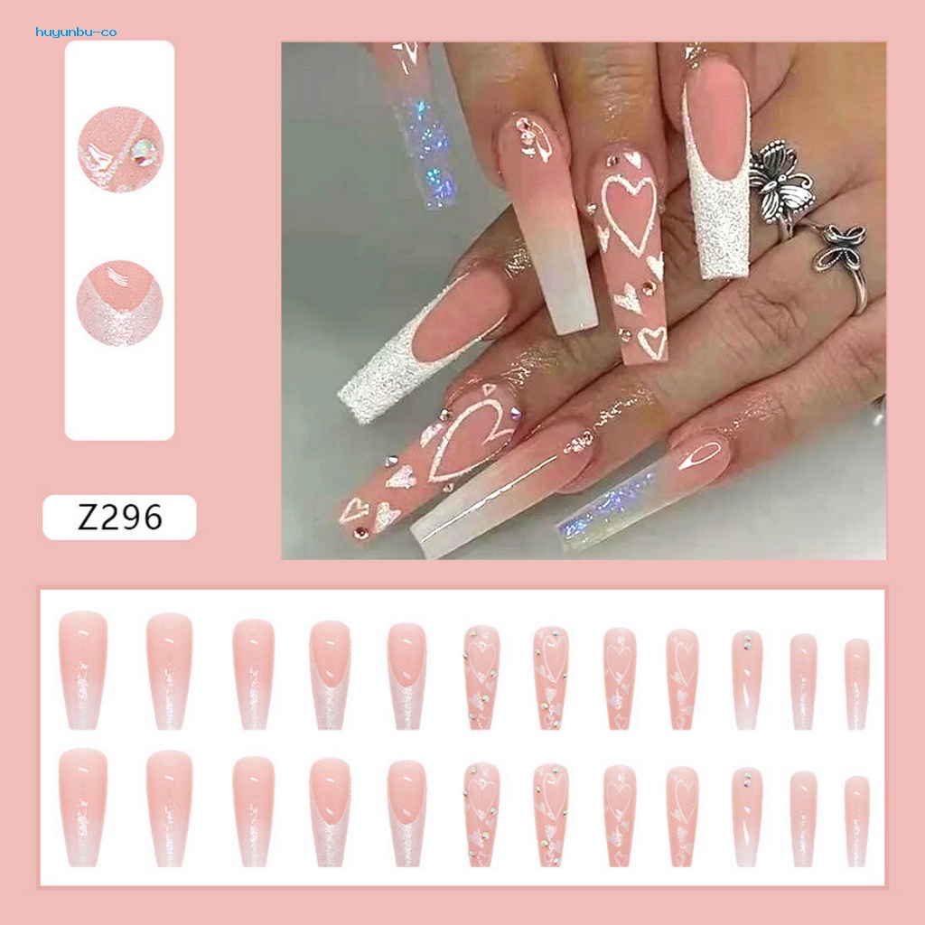 Huyunbu Móng Tay Giả Bằng abs Chất Lượng Cao Thoải Mái Cho Nữ