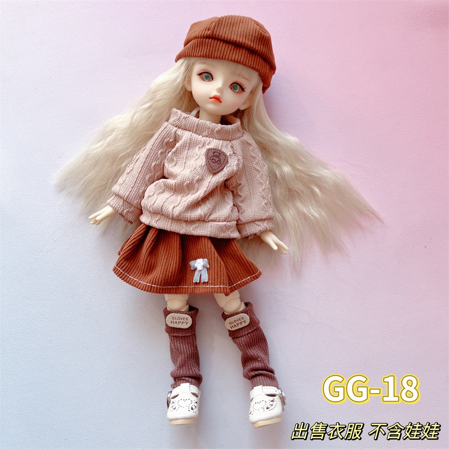 Mới Bộ Đầm Thời Trang Cho Búp Bê 30cm Tỉ Lệ 1 / 6