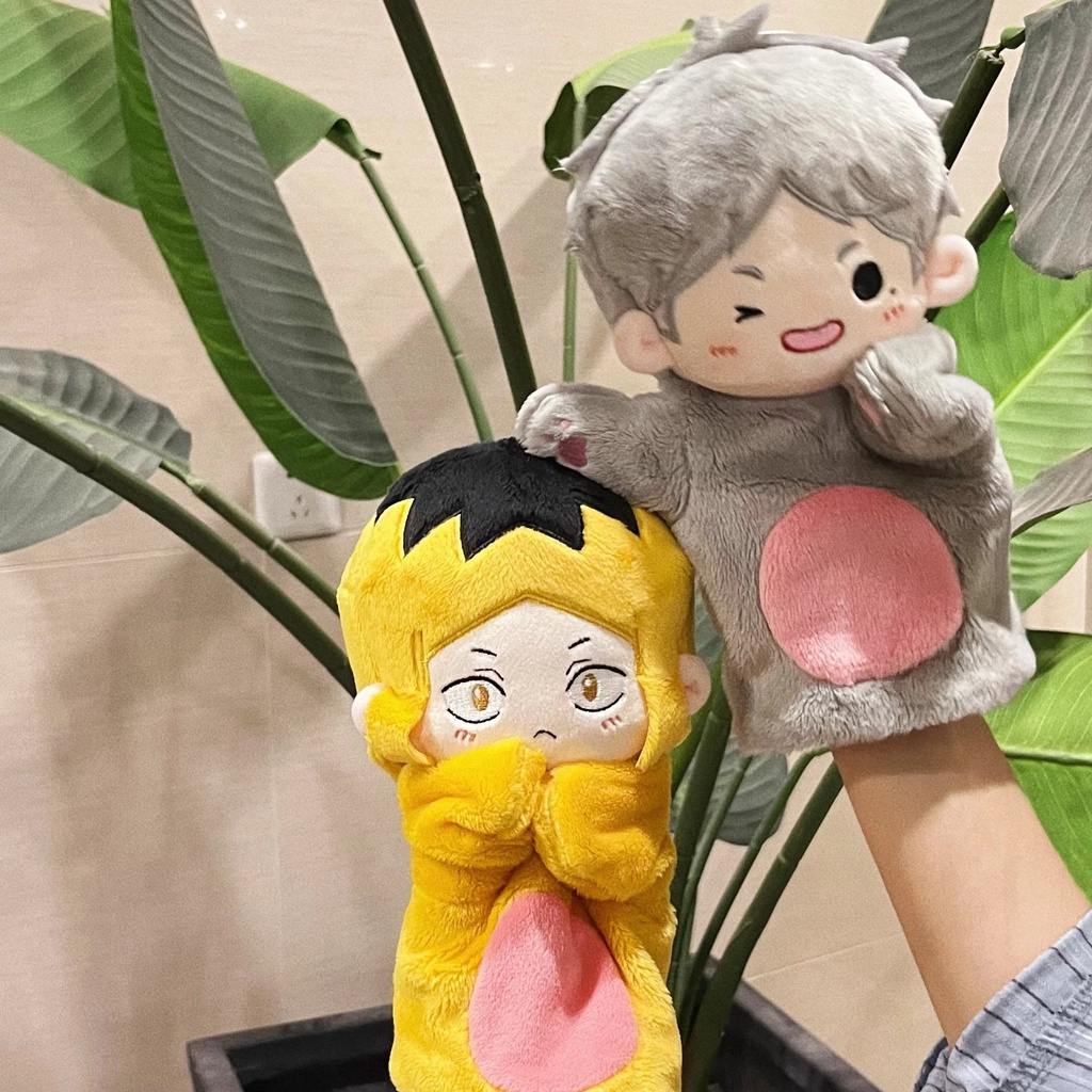 Ere1 Con Rối Bông Đeo Tay Hình haikyuu Haikyu Làm Quà Tặng Cho Bé Gái shoyo Kyyama tooru yamaguchi bokuto