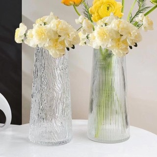 Bình hoa thủy tinh thuôn cao, bình hoa thủy tinh cao cấp - Gọn Decor