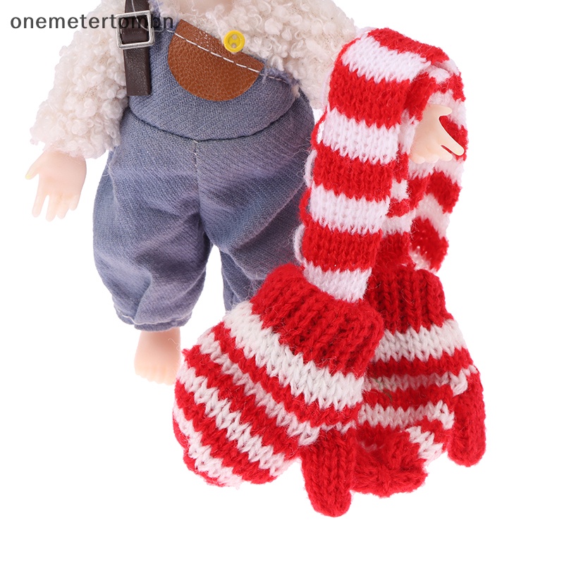 Găng Tay Đan Len Thủ Công mini Trang Trí Nhà Búp Bê bn 1 / 12