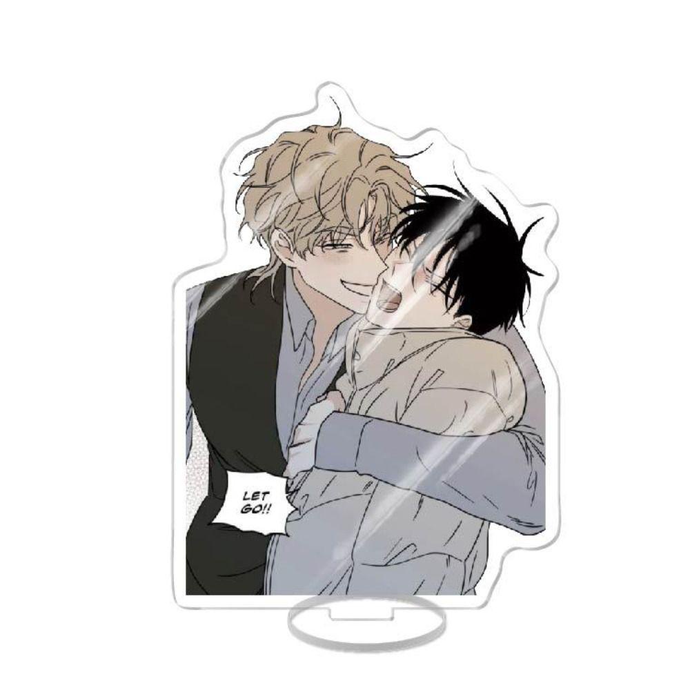 Mmluck yaoi Mô Hình Cặp Đôi anime Xoài acrylic yaoi Có Chân Đứng Sáng Tạo Phong Cách Hàn Quốc Bla yaoi
